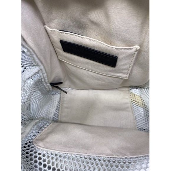 Rebecca Minkoff Net Mini Mab White Leather Backpack - Picture 11 of 11